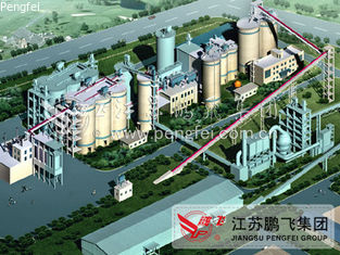 100000tpy Cement Production Line Dry Process Cement Making Equipment