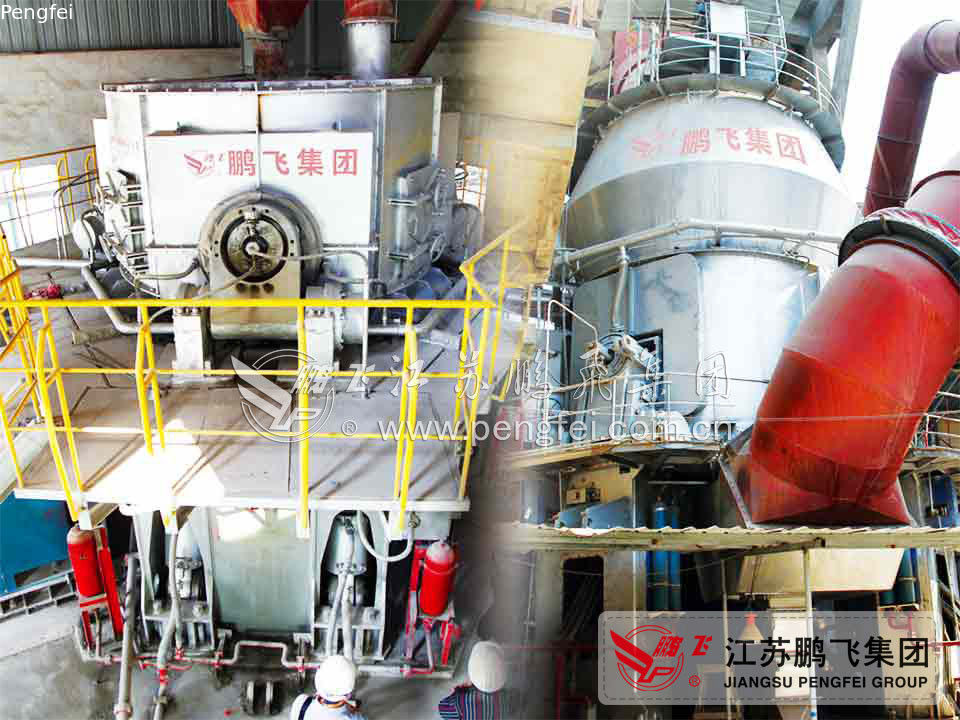 90 ton per hour vertical roller mill for grinding slag to produce high finess slage powder in different production line