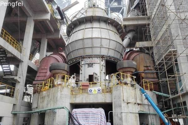250ton per hour vertical roller mill for grinding raw material in cement plant