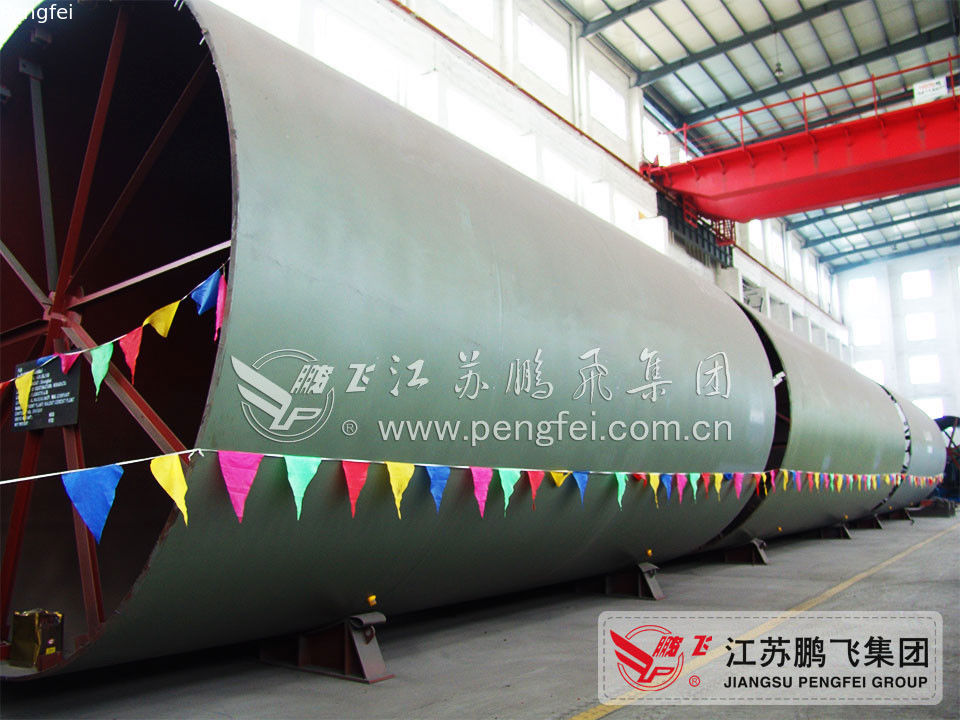 300tpd Dry Process Burning Limestone Rotary Kiln System for lime plant
