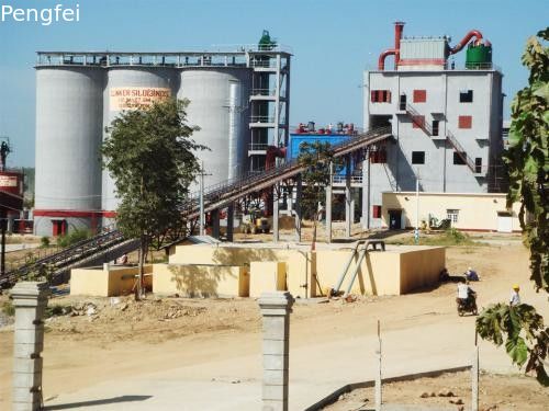 Dry Process OPC 150tph Integrated Cement clinker grinding plant