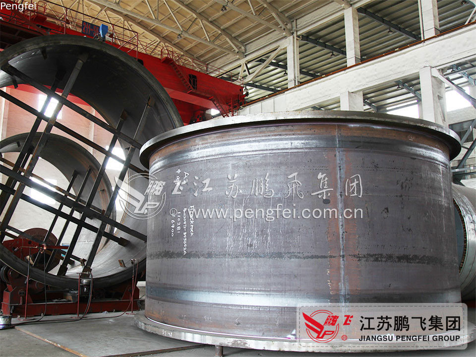 Large Crushing Ratio Φ7300 11m Autogenous Grinding Mill