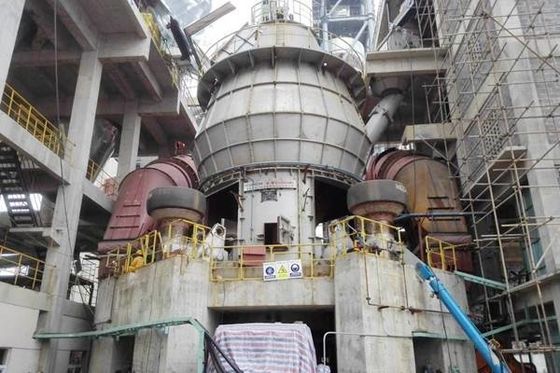 250ton per hour vertical roller mill for grinding raw material in cement plant